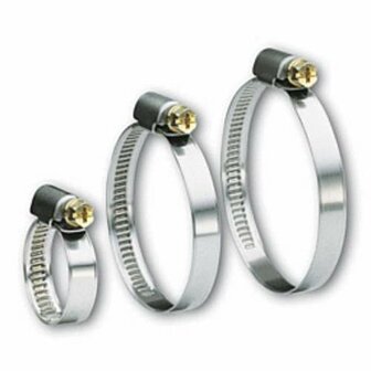 Universeel slangklem 12 x 22 mm