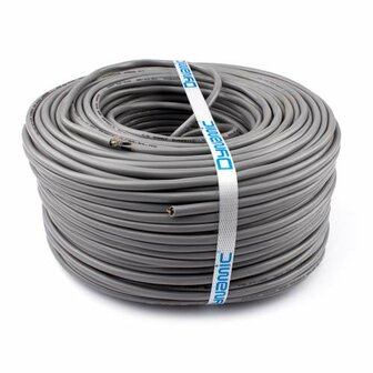 Dynamic stuurstroomkabel afgeschermd 2 x 0,75 mm&sup2; (rol van 100 meter)