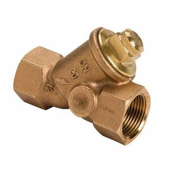 Komfort terugslagklep messing DN32 1 1/4&quot;