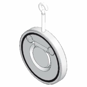 Buderus terugslagklep DN65 PN6 voor GB312 160-280
