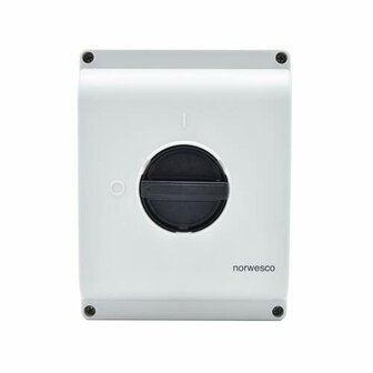 Norwesco werkschakelaar 4-polig 40A IP65 (M32)