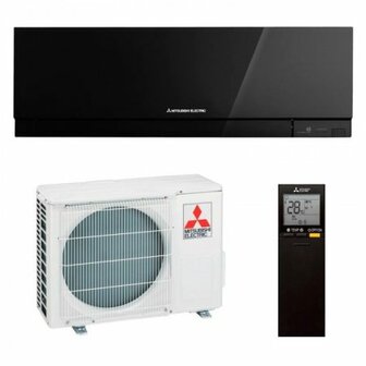 Mitsubishi Electric Black &ndash; 2.5kW/9000Btu MSZ-EF25VGK/9000Btu A++
