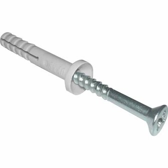 Bizline nylon slagplug PZ 5 x 40 mm (500 stuks)
