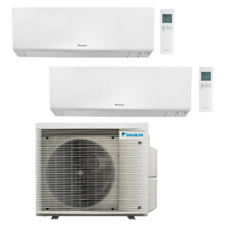 Daikin Duo split 2MXM68 6.8kW/24000Btu + 1&times;3.5kW FTXM35 &amp; 1x5kW FTXM50 Perfera A+++ Incl. Wifi