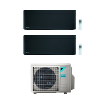 Daikin Duo-Split Stylish Black 4.0 + 2x2.5 kW A+++ R32 + WiFi 