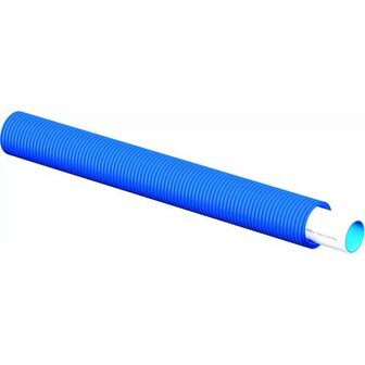 Uponor Uni Pipe Plus meerlagenbuis 16 x 2,0 mm, in mantelbuis (blauw) 25/20, rol a 75 m