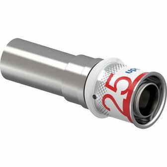 Uponor S-Press Plus overgang koper/RVS 25 x 22CU, pers x koper