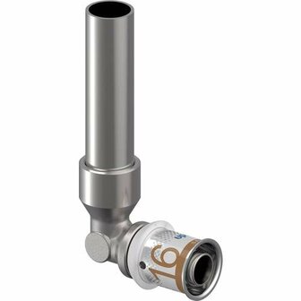 Uponor S-Press Plus knie overgangsstuk 16 x 15CU, l=150 mm