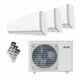 Aux Tripple-Split 6.0kW Outdoor + 2x 2.5kW+ 1X3.5kW Q-Smart Indoor COOL&amp;HEAT + WiFi