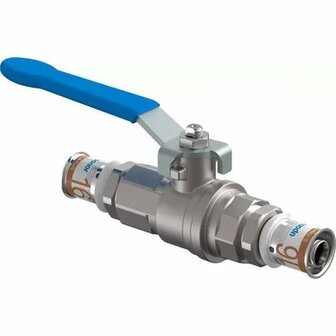 Uponor S-Press Plus kogelkraan met hendel 16 mm