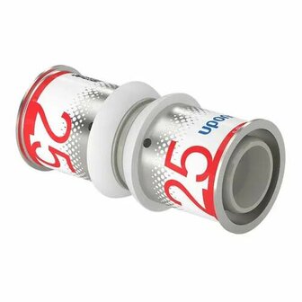 Uponor S-Press Plus koppeling 25 x 25 mm, 2x pers, PPSU