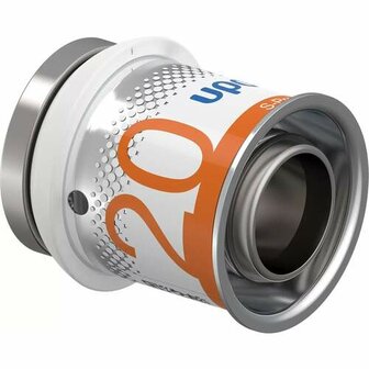 Uponor S-Press Plus eindkap 20 mm, pers, messing