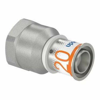 Uponor S-Press Plus schroefbus 20 x Rp3/4&quot;, pers x binnendraad, messing
