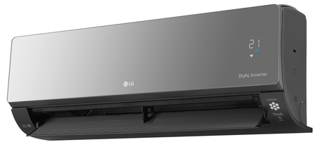 AC12BK.NSJ LG ARTCOOL Mirror Wandmodel 3,5kW Zwart