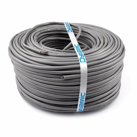 Dynamic stuurstroomkabel afgeschermd 2 x 0,75 mm² (rol van 100 meter)