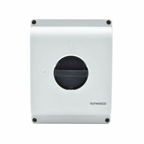 Norwesco werkschakelaar 4-polig 40A IP65 (M32)